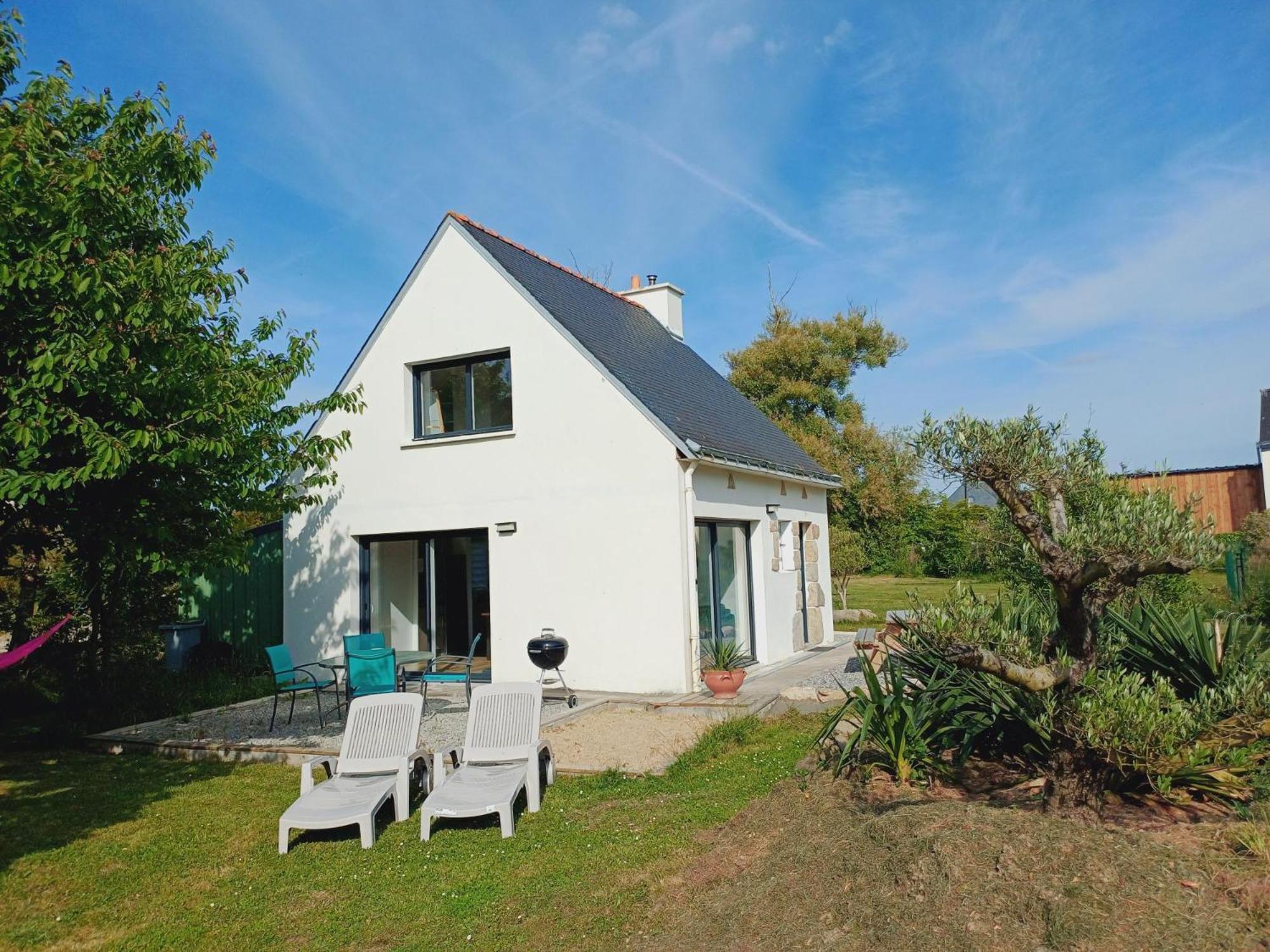 Maison De Vacances 4 Pers Avec Jardin Privatif A 1Km Plage Lines Et 300M De La Mer De Gavres - Ar Pil Jadur Plouhinec  Bagian luar foto